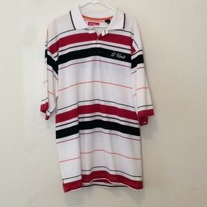 NWT G-Unit men’s white, red, and black shirt
